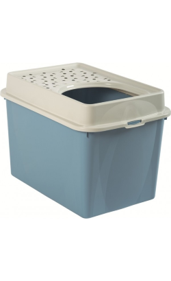 Caixa de Areia para Gatos Rotho My Pet Berty | Azul Céu