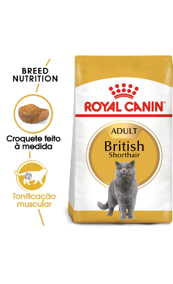 Ração para Gatos Royal Canin Cat British Shorthair Adult | 2 Kg