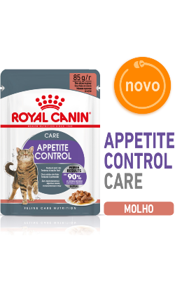 Ração húmida para Gatos Royal Canin Cat Appetite Control Sterilised in Gravy | Wet (Saqueta) | 12 x 85 g