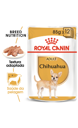 Ração húmida para Cão Royal Canin Dog Chihuahua Adult | Wet (Saqueta) | 12 x 85 g