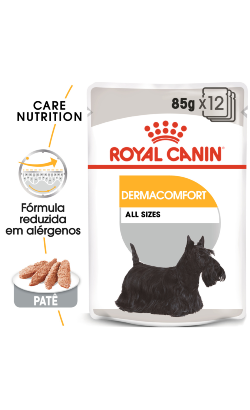 Ração húmida para Cão Royal Canin Dog Dermacomfort | Wet (Saqueta) | 12 x 85 g