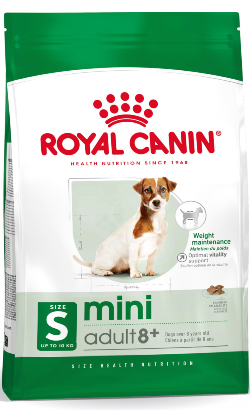 Ração para Cão Royal Canin Dog Mini Adult 8+ | 8 Kg