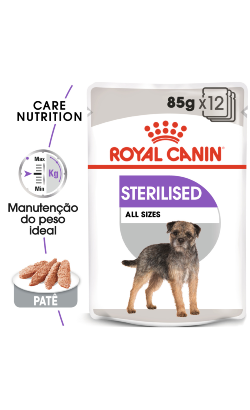 Ração húmida para Cão Royal Canin Dog Sterilised | Wet (Saqueta) | 12 x 85 g