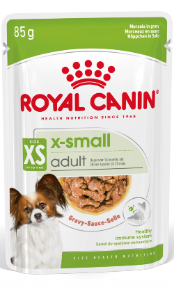Ração húmida para Cão Royal Canin Dog X-Small Adult | Wet (Saqueta) | 12 x 85 g