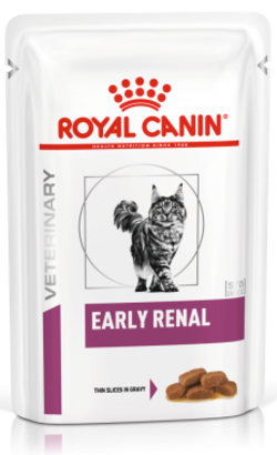 Ração Veterinária húmida Royal Canin Vet Early Renal Feline | Wet (Saqueta) | 12 x 85 g