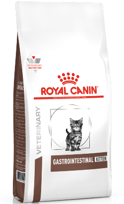 Ração Veterinária para Gatos Royal Canin Vet Gastro Intestinal Kitten Feline | 2 Kg