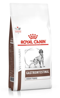 Ração Veterinária para Cão Royal Canin Vet Gastrointestinal High Fibre Canine | 2 Kg