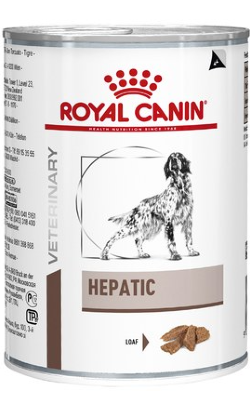 Ração Veterinária húmida para Cão Royal Canin Vet Hepatic Canine | Wet (Lata) | 12 x 420 g