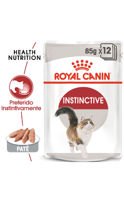 Ração húmida para Gatos Royal Canin Cat Instinctive in Loaf | Wet (Saqueta) | 12 x 85 g