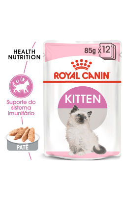 Ração húmida para Gatos Royal Canin Cat Kitten in Loaf | Wet (Saqueta) | 12 x 85 g