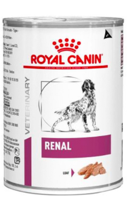 Ração Veterinária húmida para Cão Royal Canin Vet Renal Canine | Wet (Lata) | 12 x 410 g