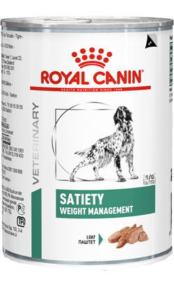 Ração Veterinária húmida para Cão Royal Canin Vet Satiety Weight Management Canine in Loaf | Wet (Lata) | 12 x 410 g