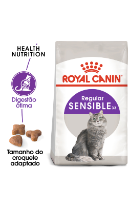 Ração para Gatos Royal Canin Cat Sensible 33 | 4 Kg
