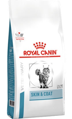 Ração Veterinária para Gatos Royal Canin Vet Skin & Coat Feline | 1,5 kg