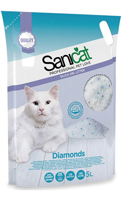 Areia para Gato Sanicat Diamonds | 15 lt