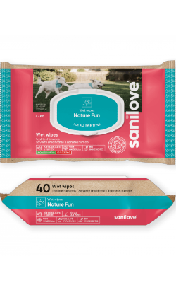 Toalhetes Biodegradáveis Sanilove Wipes Nature Fun Perfume | 40 Toalhetes