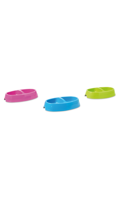 Comedouro para cão Savic Comedouro Picnic Twin Dog | 0,4L | Azul