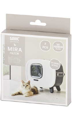 Filtro para caixa de areia Savic WC Mira | 2 pcs