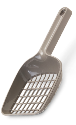 Pá Scoop Finn Happy Planet para Gatos Savic | 25,5 x 10,5 x 4 cm Cinza