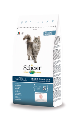 Ração para Gatos Schesir Cat Hairball with Chicken | 400 g