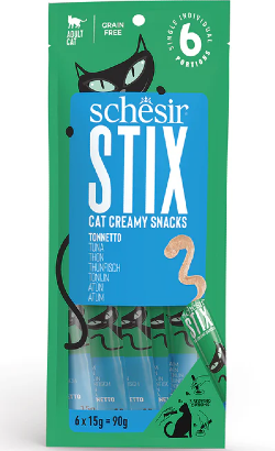 Schesir Cat Stix Atum | 6 x 15 g