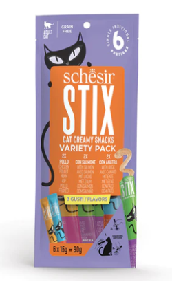 Schesir Cat Stix Multipack | 6 x 15 g