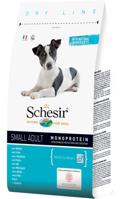 Ração para Cão Schesir Dog Small Adult Maintenance with Fish | 2 kg