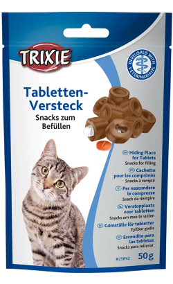 Alimento complementar para gato Trixie Snack para Esconder Comprimidos | 6 x 50 g