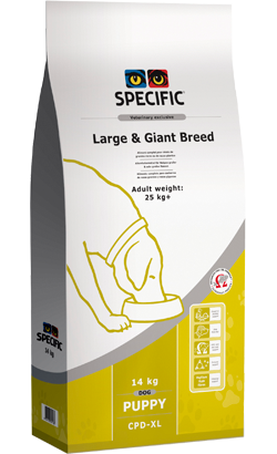 Ração para Cão Specific CPD-XL Puppy Large & Giant Breed | 12 Kg