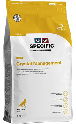 Ração Veterinária para Gatos Specific Cat FCD-L Crystal Management Light | 7 kg
