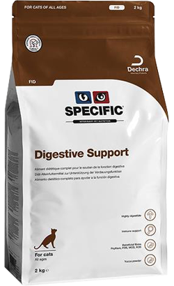 Ração Veterinária para Gatos Specific Cat FID Digestive Support | 2 kg