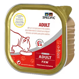 Specific FXW Adult Cat Pork - Wet cat food for urinary health and weight control