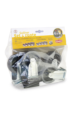 Stefanplast Gulliver Kit 4 Rodas para cão | 1 Unidade