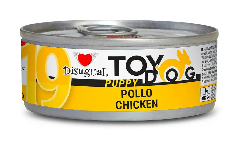 Disugual Toy Dog Perro Cachorro Pollo - Comida húmeda para perro