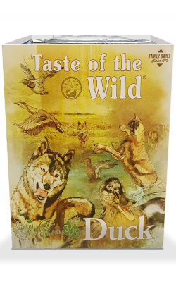 Ração húmida para Cão Taste of the Wild Canine Formula Duck | Wet (Terrina) | 7 x 390 g