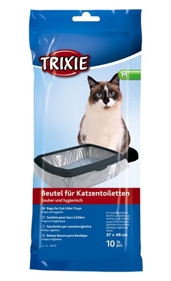 Sacos Higiénicos para Caixas de Areia de Gato Trixie | 2 x X - Large