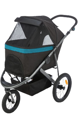 Trixie Buggy Friends on Tour | até 20 kg | 60 x 112 x 120 cm