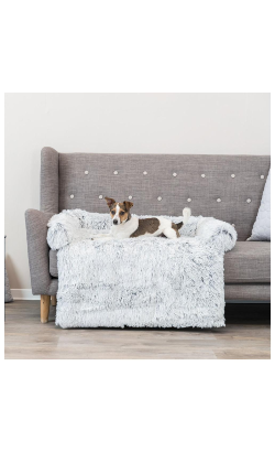 Trixie Cama Protectora De Sofa Harvey | Branco/Preto | 90 x 90 cm