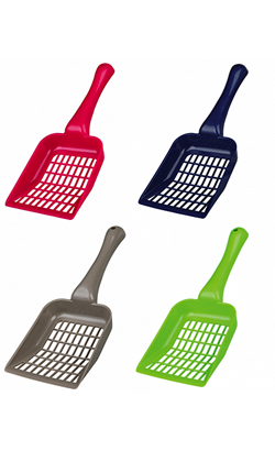 Pá para wc de Gato Trixie Cat Litter Spoon for Clumping Litter - Cores Sortidas | 1 Unidade