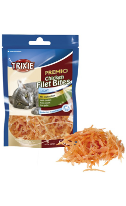 Biscoitos para Gato Trixie Cat Snack Premio Chicken Filet Bites | 50 g
