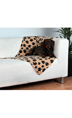 Trixie Cobertor Beany Blanket | Bege para cão | 100 cm x 70 cm