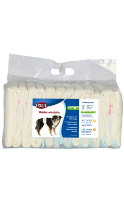 Trixie Diapers for Male Dogs para cão | M - L