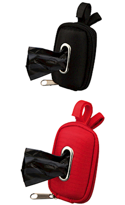 Trixie Dispensador de Sacos com Revestimento de Poliester | Cores Sortidas para cão | Tamanho M