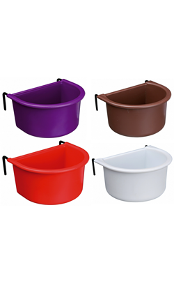 Trixie Hanging Bowl with Wire Holder | Cores Sortidas | 2 x 150 ml