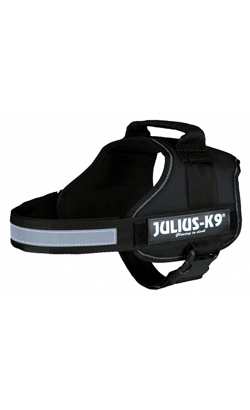 Trixie Peitoral Julius-K9 Powerharness | Preto para cão | 0 / M