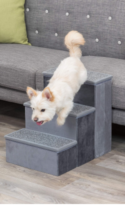 Trixie Petstair Escadas em Polyester c/ Arrumação | 34 x 45 x 50 cm