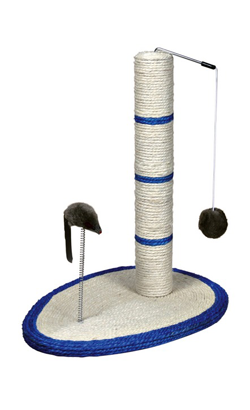 Poste de Arranhar para Gatos Trixie Scratch Me com Catnip | Roxo