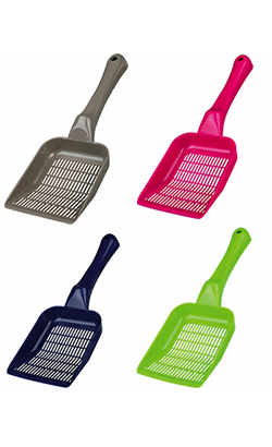 Pá para wc de Gato Trixie Spoon for Ultra Litter - Cores Sortidas | 1 Unidade