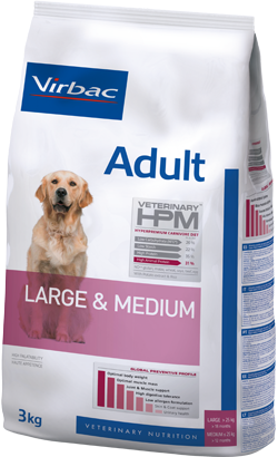 Ração para Cão Virbac HPM Adult Dog Large & Medium | 7 kg