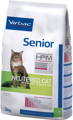 Ração para Gatos Virbac HPM Senior Neutered Cat | 1,5 kg